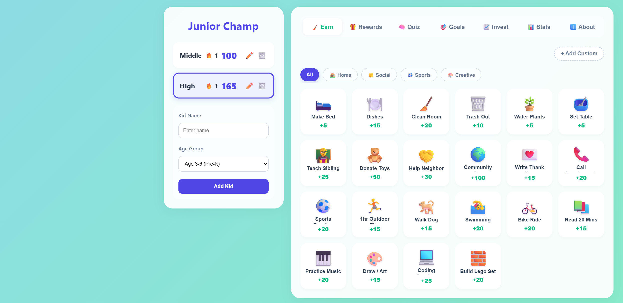 Junior Champ Screenshot 1
