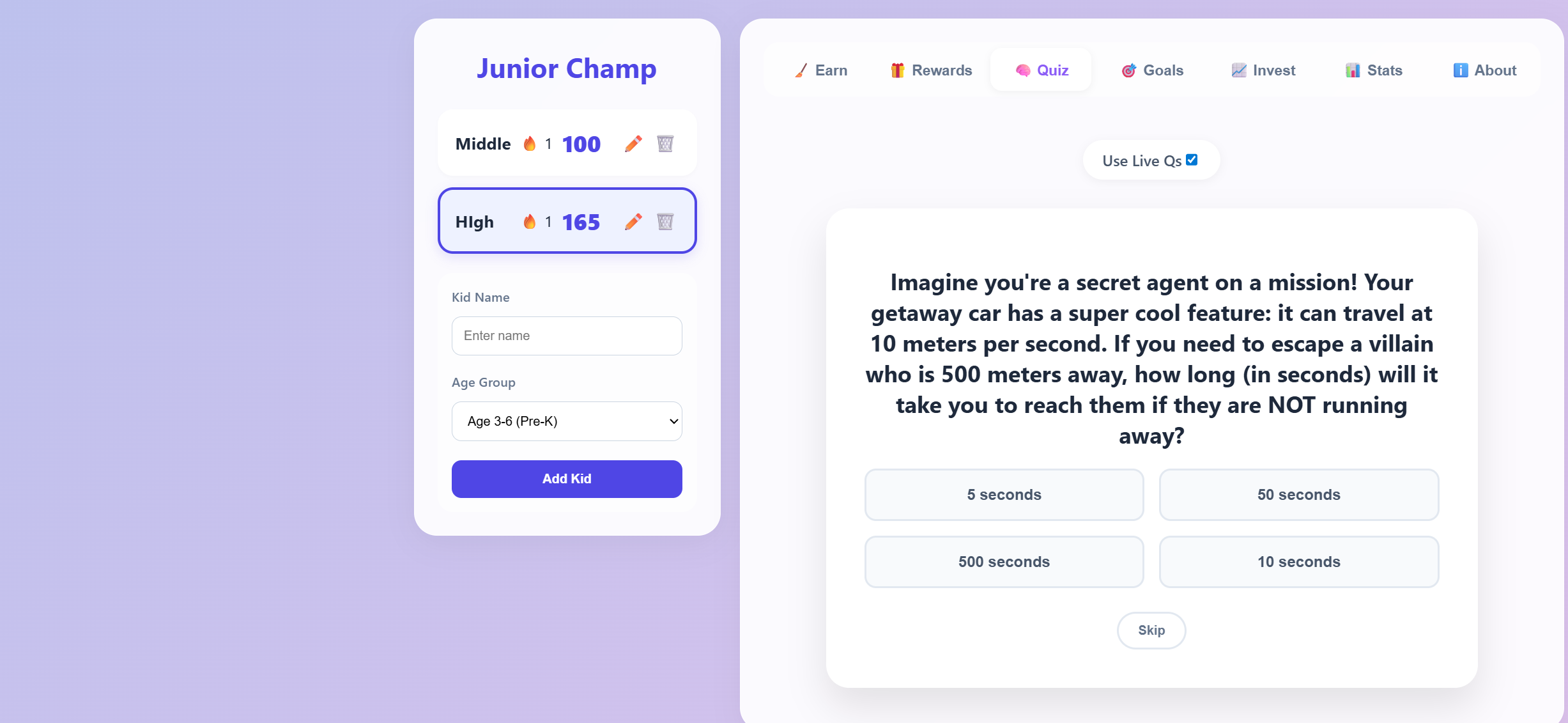 Junior Champ Screenshot 3